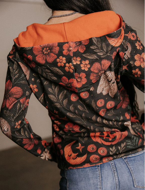 HAUNTED HARVEST HALFZIP SWEATSHIRT