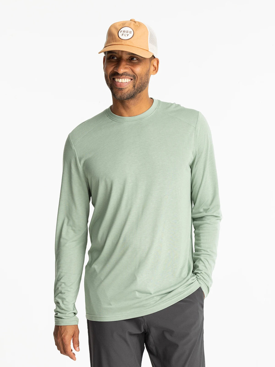 MEN'S PALM GREEN LIGHTWEIGHT LONG SLEEVE
