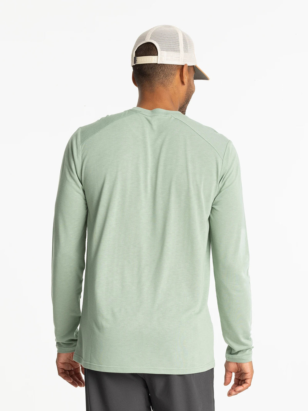 MEN'S PALM GREEN LIGHTWEIGHT LONG SLEEVE
