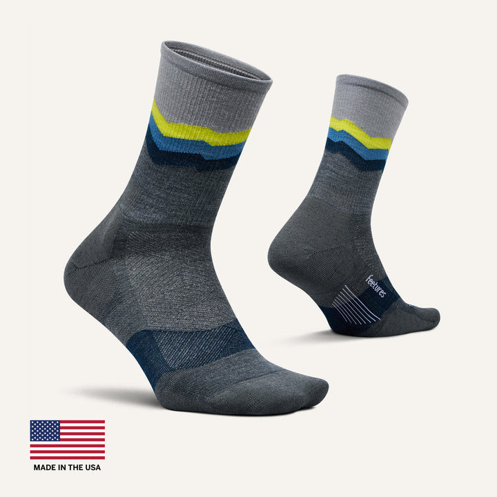 SWITCHBACK GRAY MERINO WOOL 10 MAX CUSHION MINI CREW