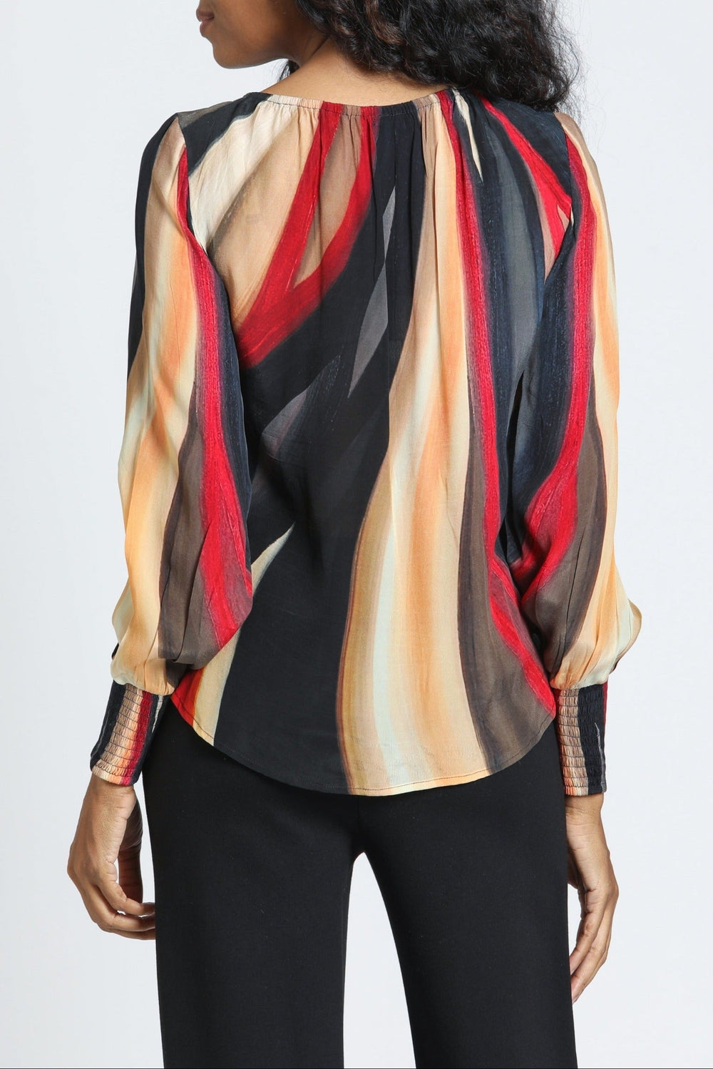 OBSIDIAN SUNSET MULTI BLOUSE
