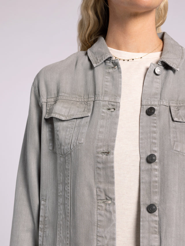 FOREST FOG JACKIE JACKET
