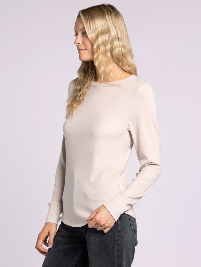 PINK OATMEAL STACY TOP
