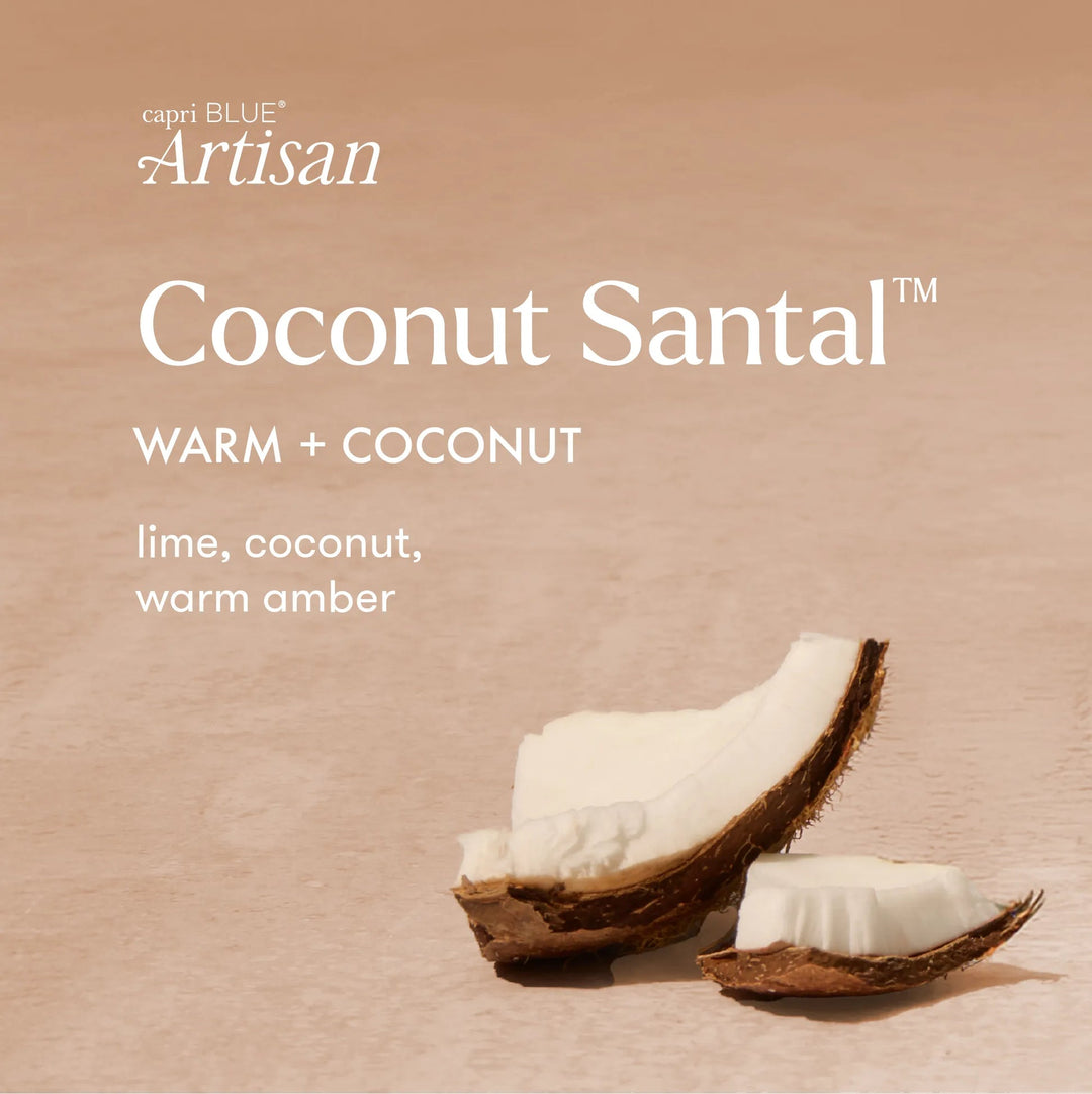 Coconut Santal 19oz Terrazza Velluto Signature Candle