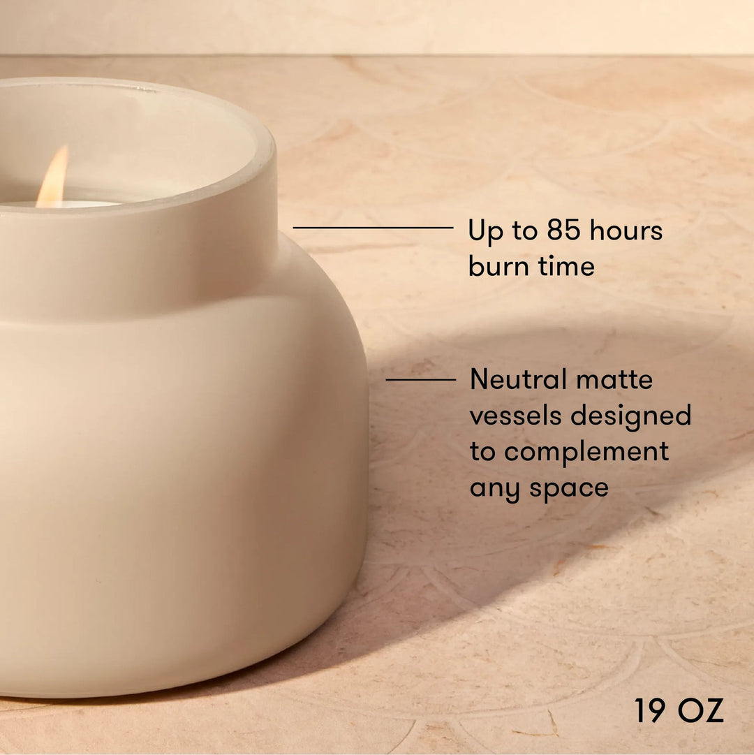 Coconut Santal 19oz Terrazza Velluto Signature Candle