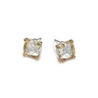 UMA CLEAR CZ EARRINGS