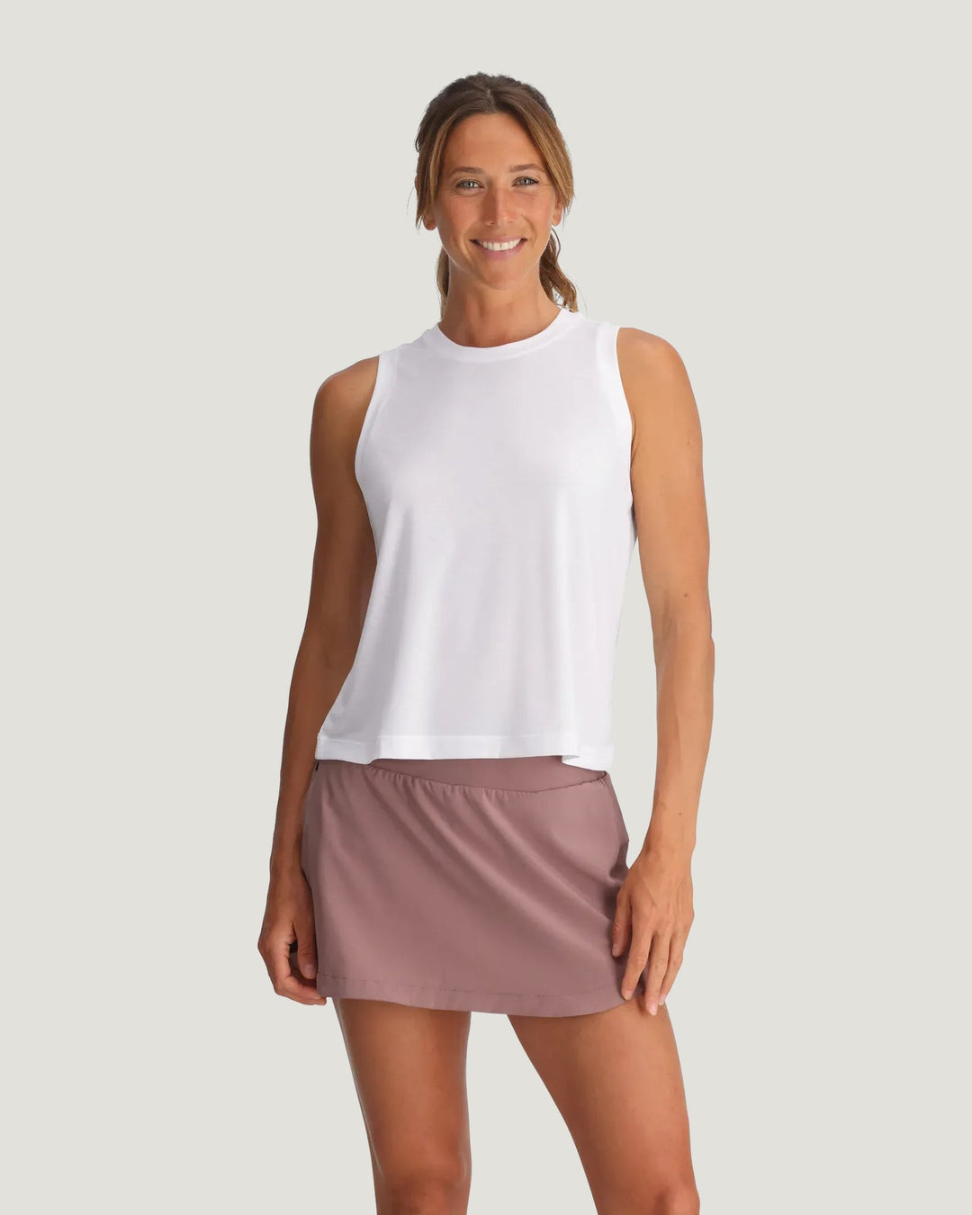 BRIGHT WHITE ELEVATE LIGHTWEIGHT TANK