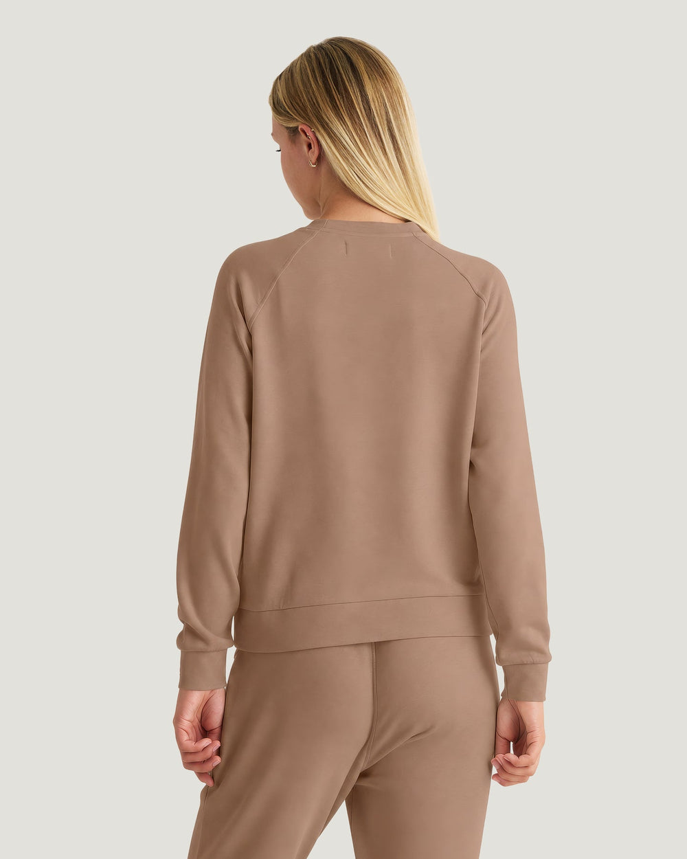 FOSSIL BAMBOO LIGHTWEIGHT FLEECE CREW
