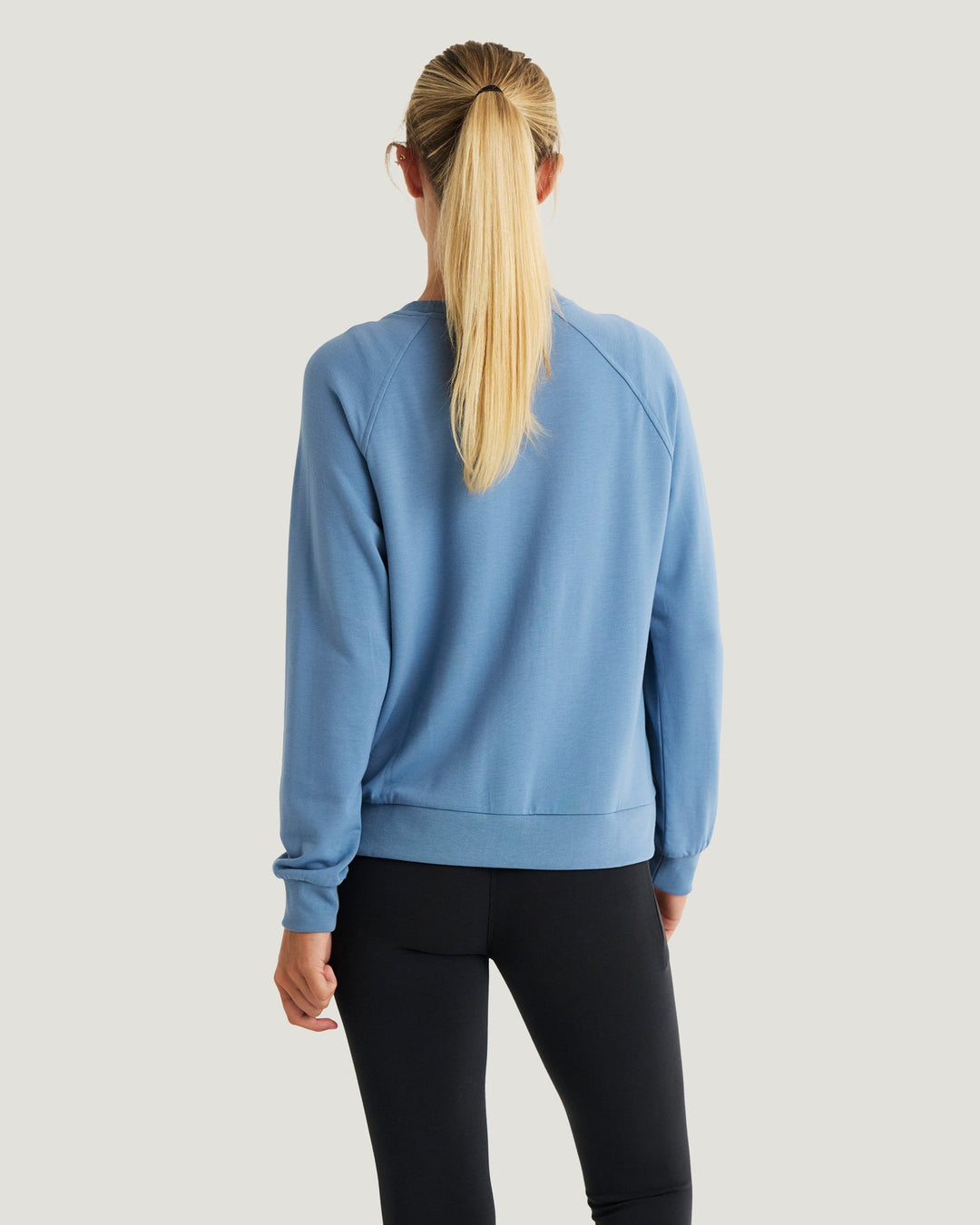 WINDWARD BLUE BAMBOO FLEECE CREW SWEATSHIRT