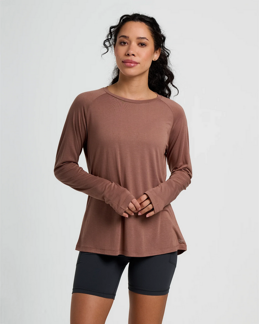 NUTMEG BAMBOO LIGHTWEIGHT LONG SLEEVE II
