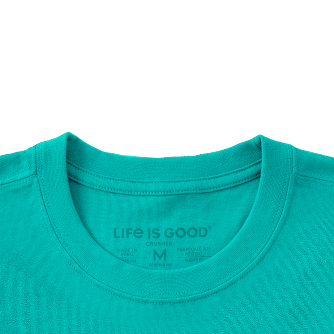 GOOD VIBES BLOOM CRUSHER TEE