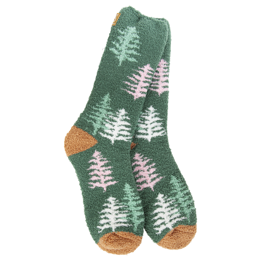 WOODS HOLIDAY COZY CREW SOCKS
