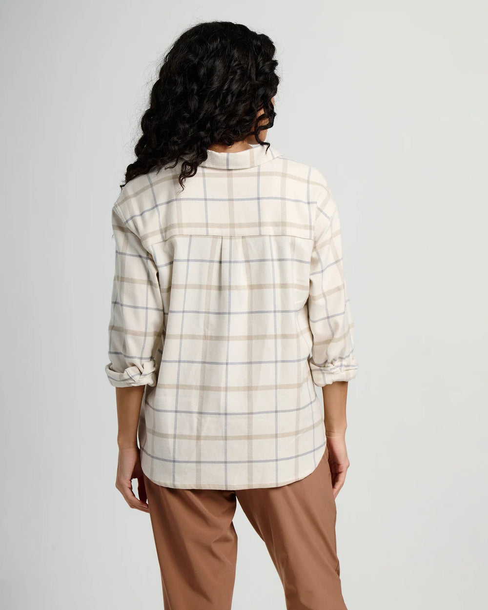 BIRCH PLAID SEAWOOL FLANNEL SHIRT
