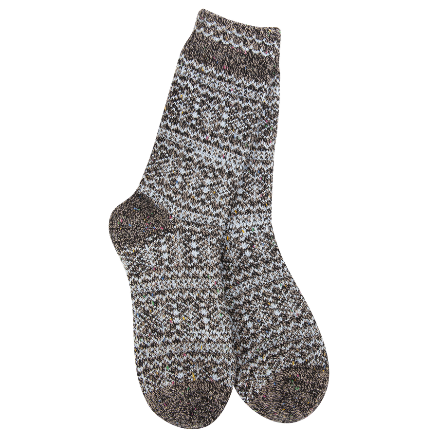 BLUE HOLIDAY CONFETTI CREW SOCKS
