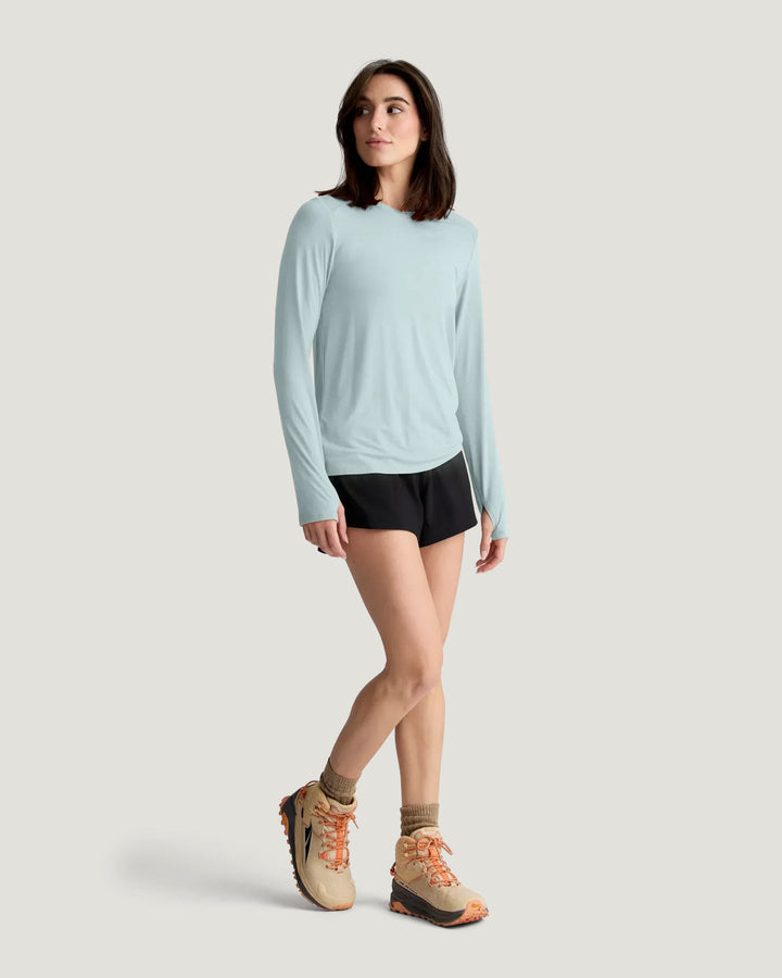 WOMEN'S TROPIC SEA BAMBOO SHADE LONG SLEEVE II TOP