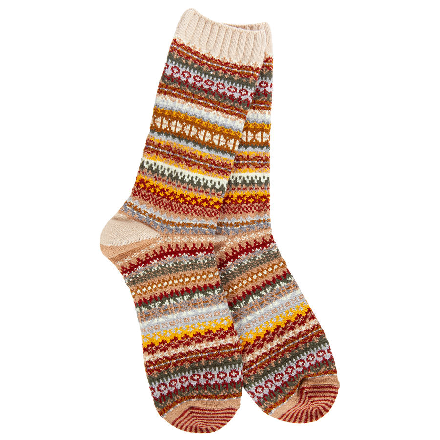 CASHEW WEEKEND NORDIC CREW SOCKS
