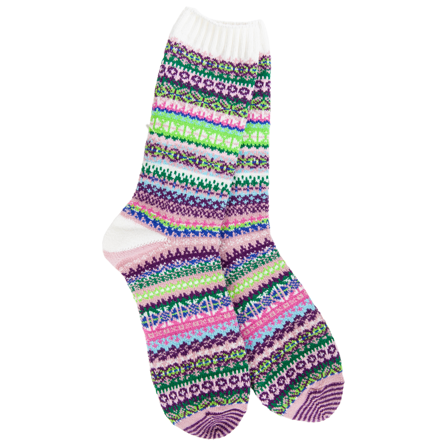 BOTANICAL WEEKEND NORDIC CREW SOCKS
