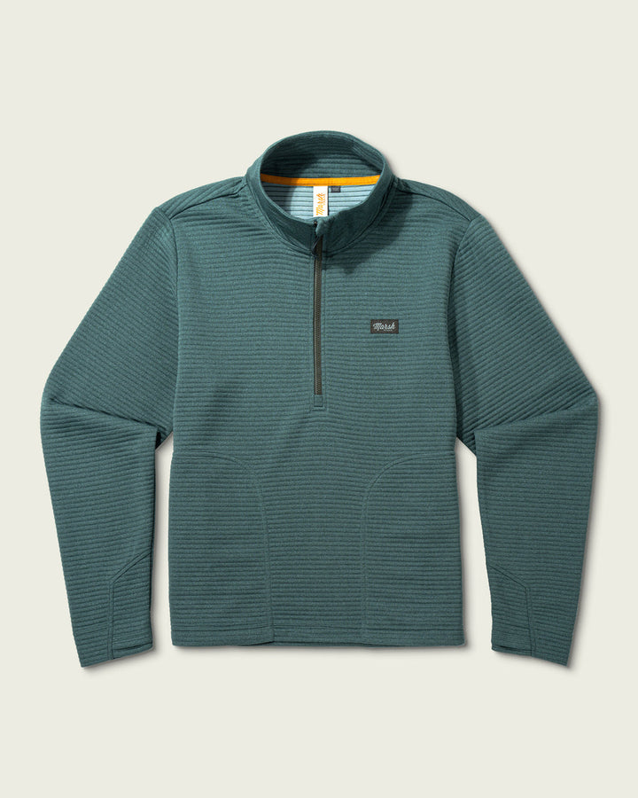 SULLIVAN MALLARD GREEN TECH 1/4 ZIP