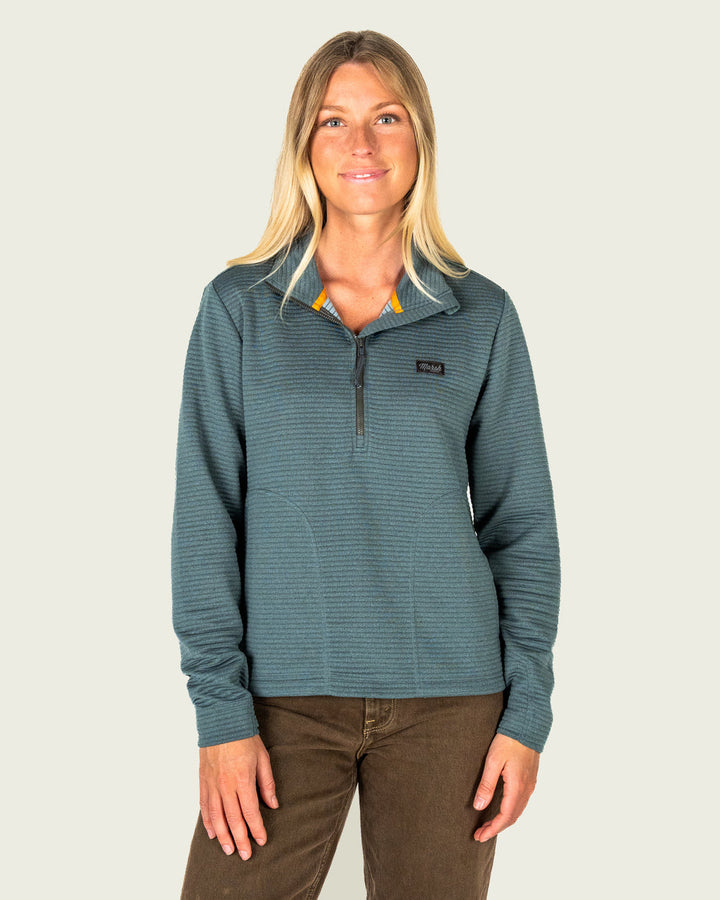 SULLIVAN MALLARD GREEN TECH 1/4 ZIP