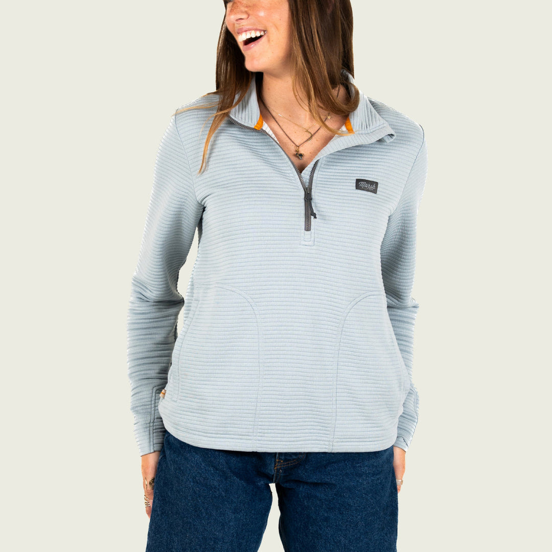WOMEN'S SULLIVAN SMOKE TECH 1/4 ZIP
