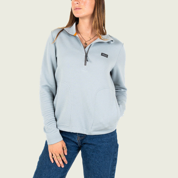 WOMEN'S SULLIVAN SMOKE TECH 1/4 ZIP
