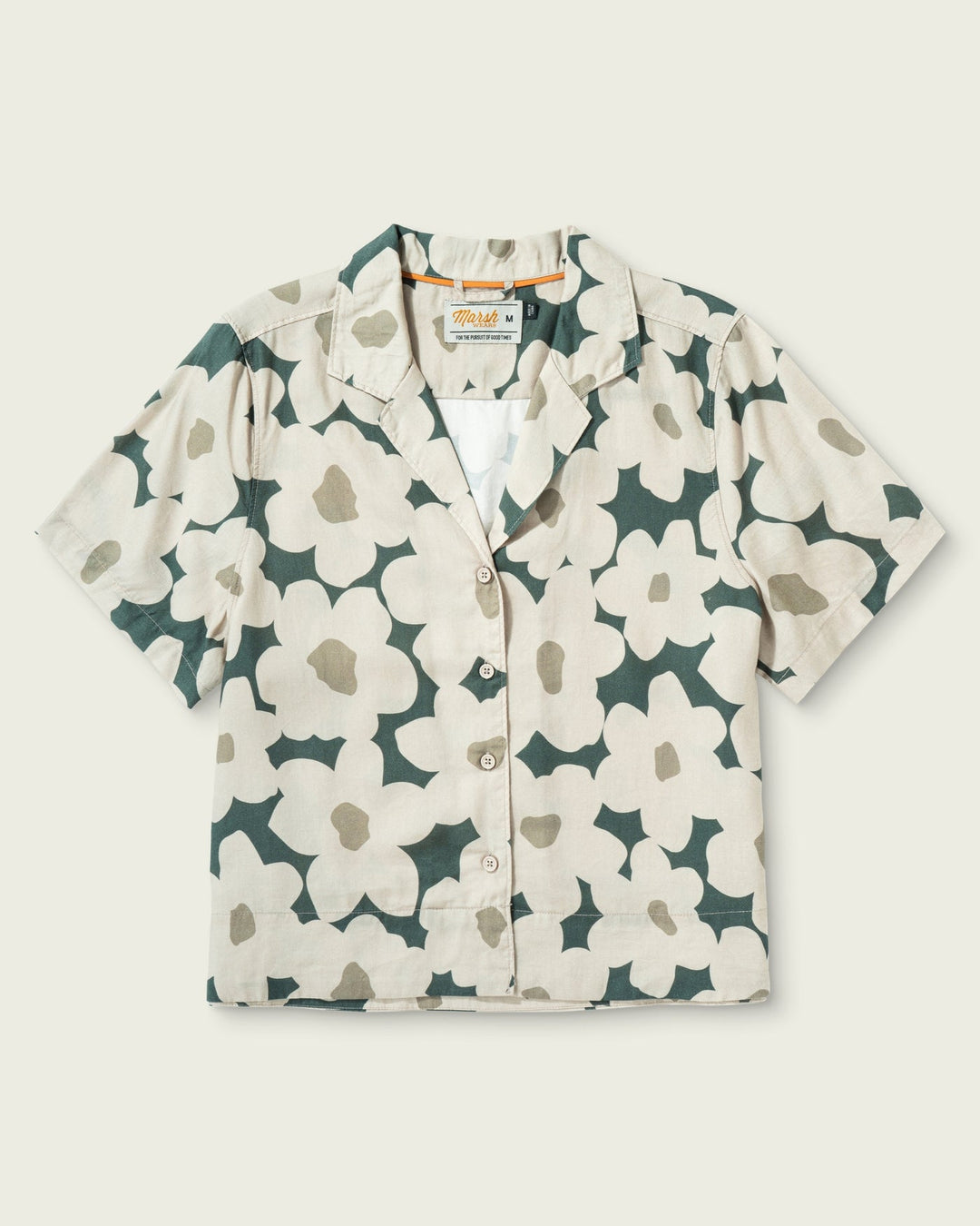 WOMEN'S THYME FLORAL HAGOOD BOXCUT SHIRT
