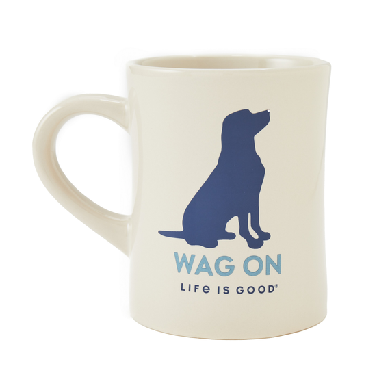 WAG ON LAB DINER MUG