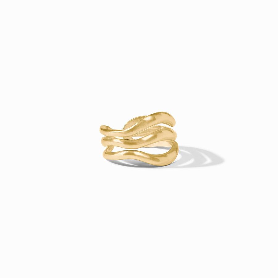 WAVE GOLD RING

