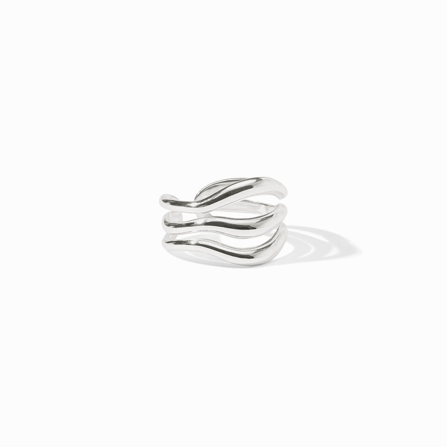 SILVER WAVE RING

