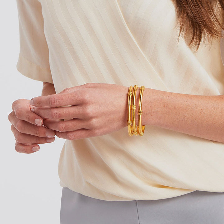 WINDSOR GOLD BANGLE BRACELET
