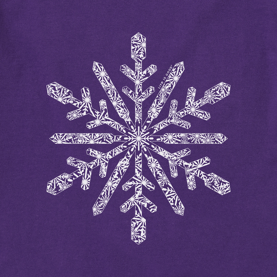 CONTRAST SNOWFLAKE LONG SLEEV
