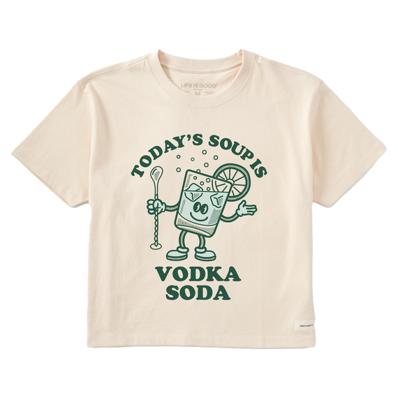 VODKA SOUP BOXY CRUSHER TEE