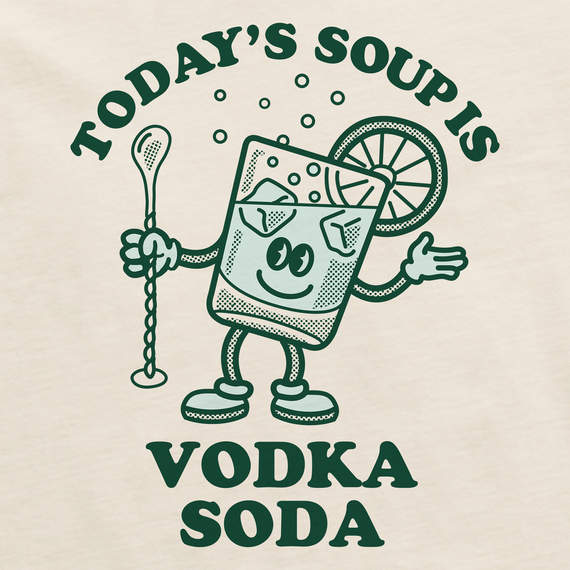 VODKA SOUP BOXY CRUSHER TEE
