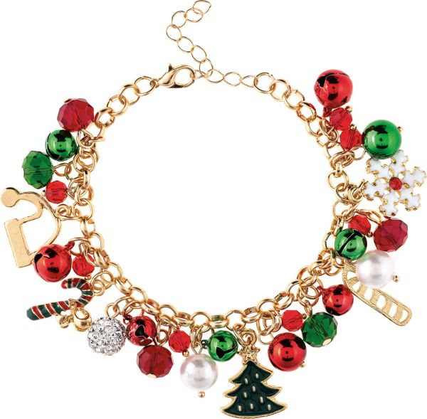 JINGLE ALL THE WAY CHARM BRACELET