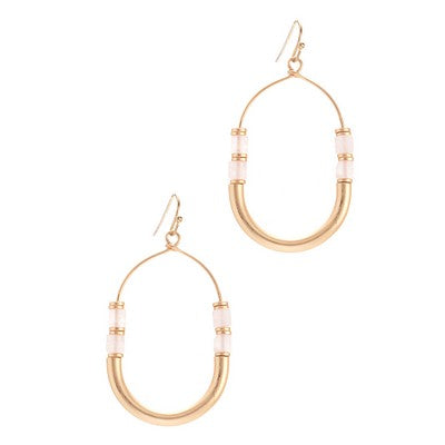 YELA PINK QUARTZ EARRINGS