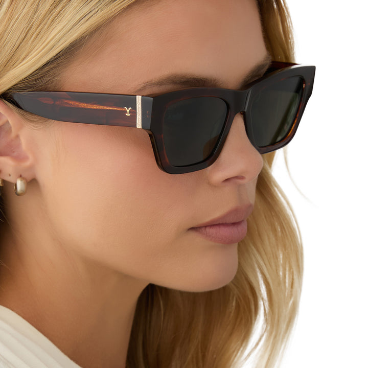 YELLOWSTONE BETH II SEQUOIA POLARIZED SUNGLASSES