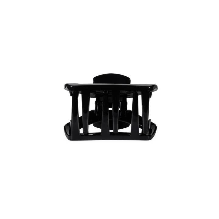 OPEN JET BLACK PETITE HAIR CLIP
