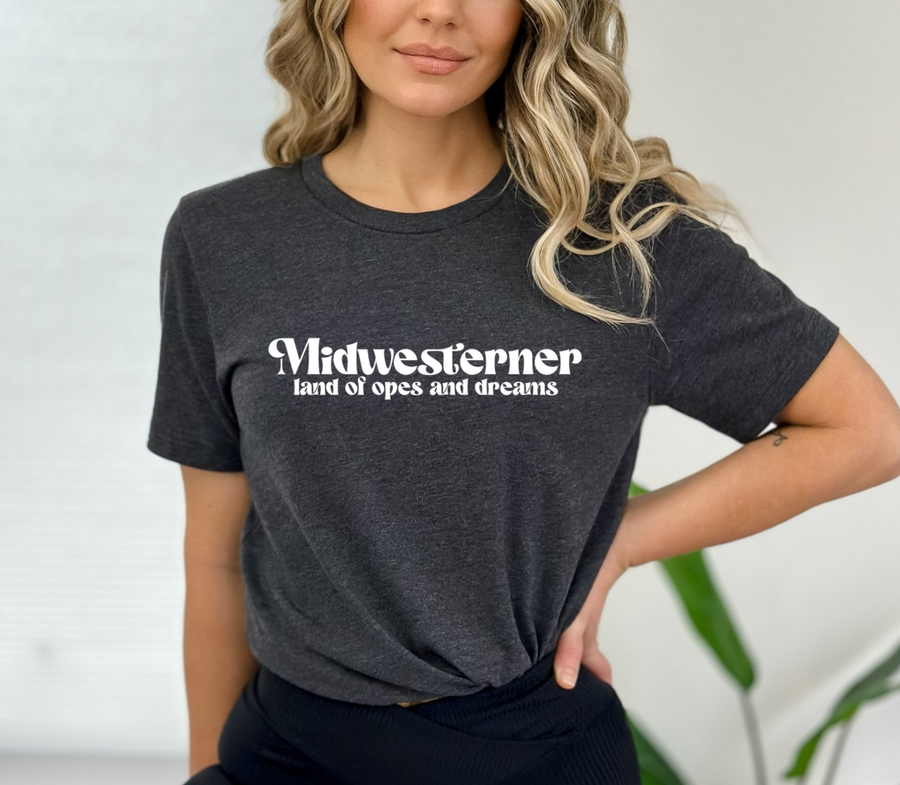 Midwesterner Land of Opes and Dreams Graphic Tee
