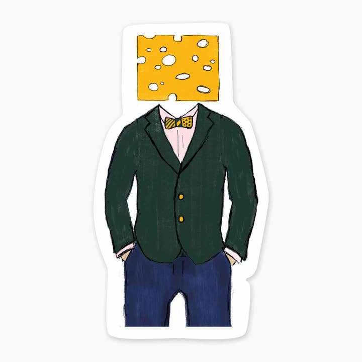 SIR CHEESEHEAD STICKER
