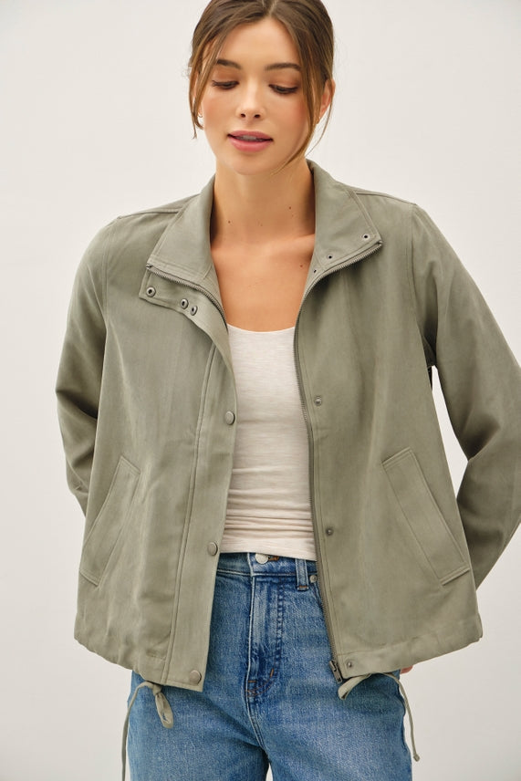 THYME UTILITY WELT POCKET JACKET

