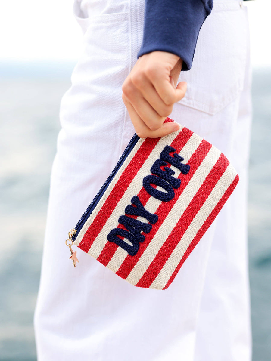 MORGAN "DAY OFF" SMALL ZIP POUCH
