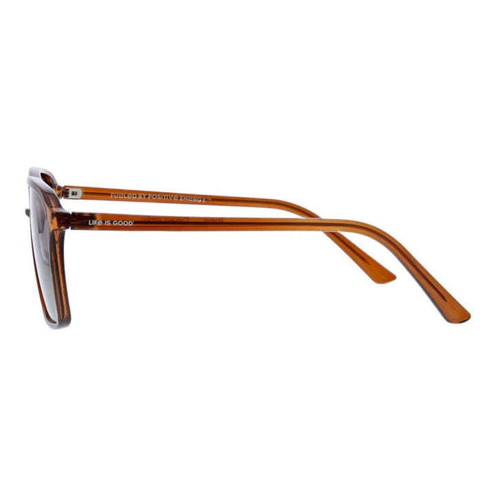 HARBOR CARAMEL POLARIZED SUNGLASSES