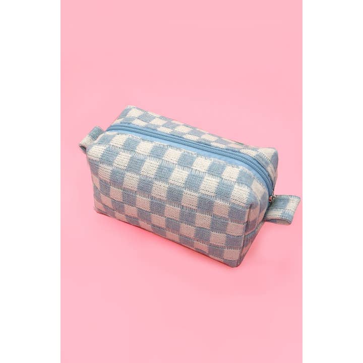 BLUE BEAUTY IN CHECK CASE