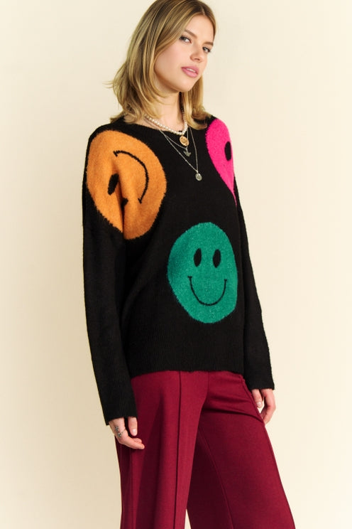 HAPPY RELAXED FIT SWEATER