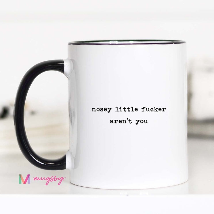 NOSEY LITTLE 15oz MUG