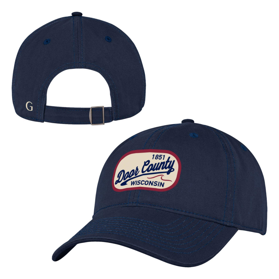 DOOR COUNTY MARINE NAVY TWILL PATCH HAT