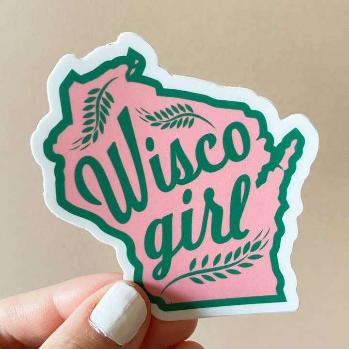 WISCO GIRL STICKER
