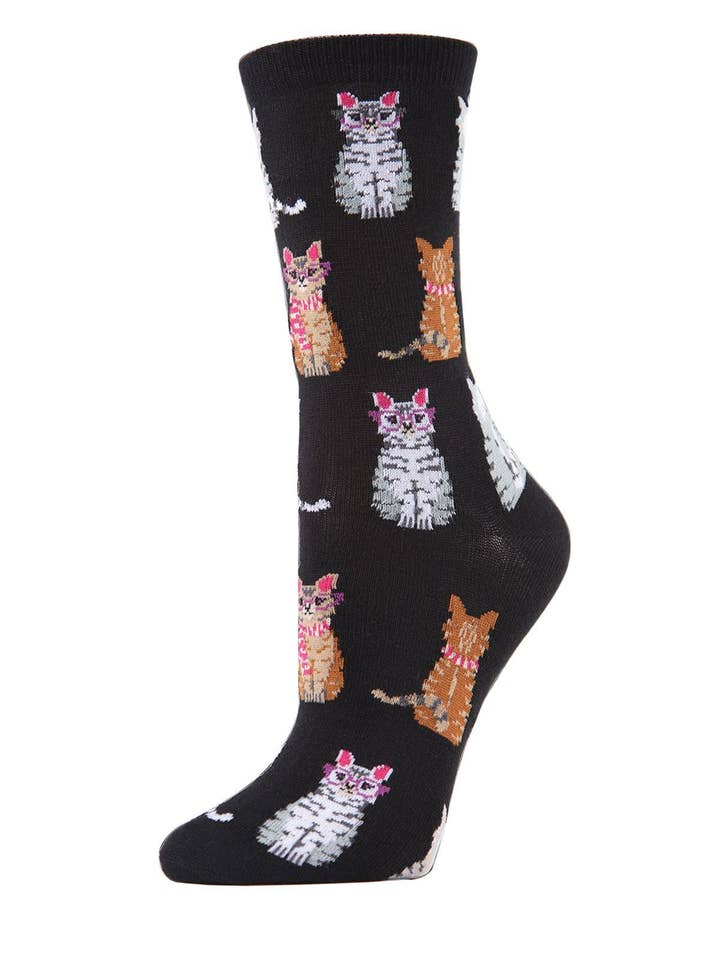 STUDIOUS CATS BAMBOO SOCKS
