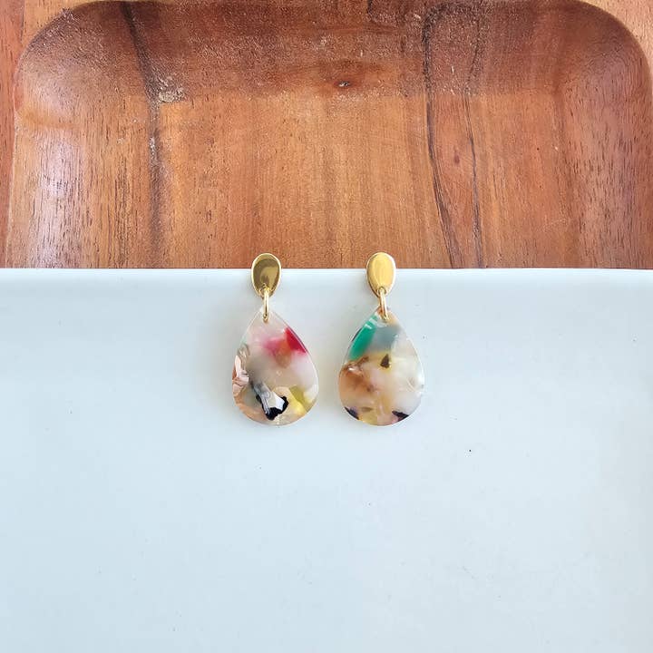 LEAH MULTI COLOR EARRINGS

