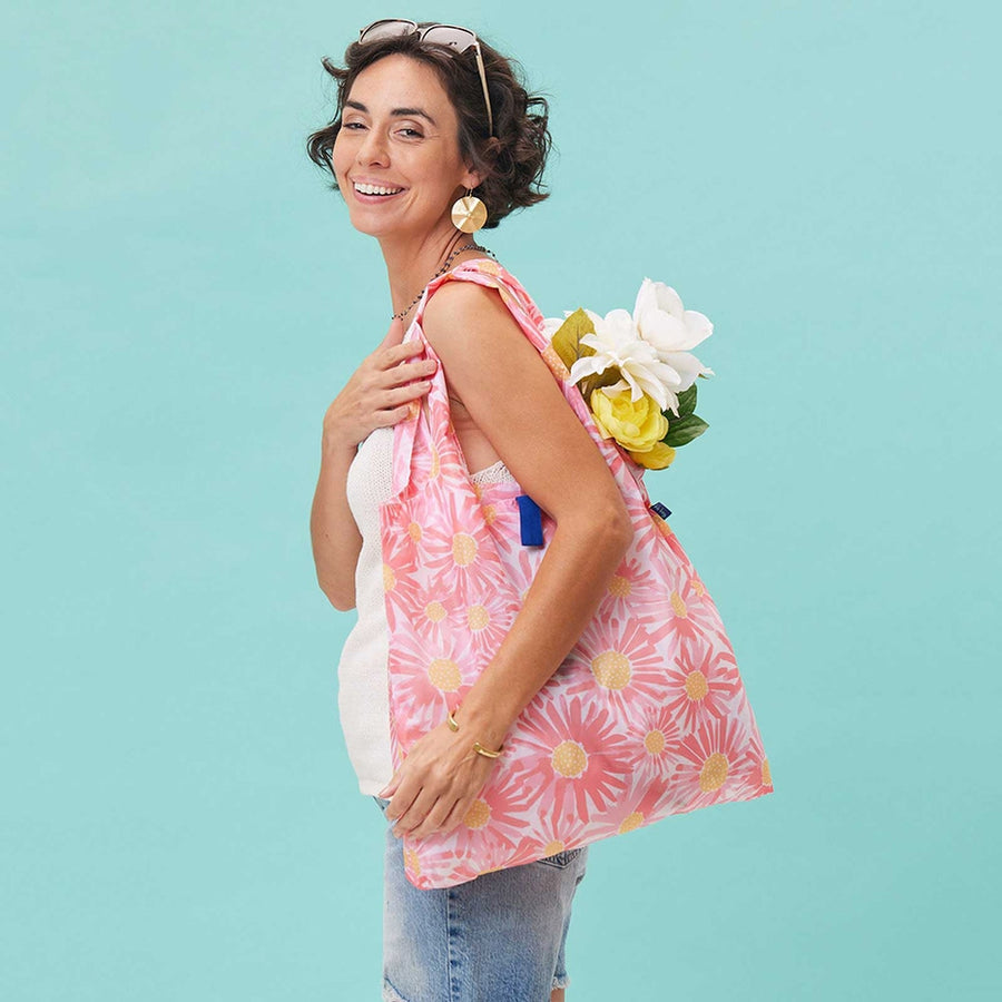 DAISIES BLUE BAG
